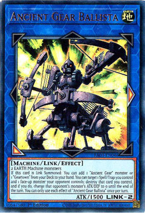 Ancient Gear Ballista - RA03-EN046 - Ultra Rare 1st Edition