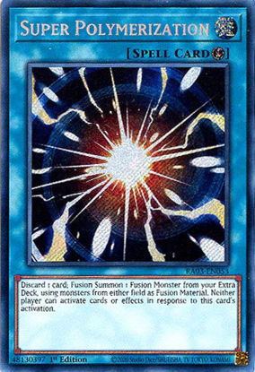 Super Polymerization - RA03-EN053 - Secret Rare 1st Edition