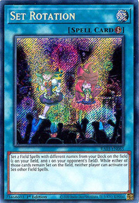 Set Rotation - RA03-EN065 - Secret Rare 1st Edition