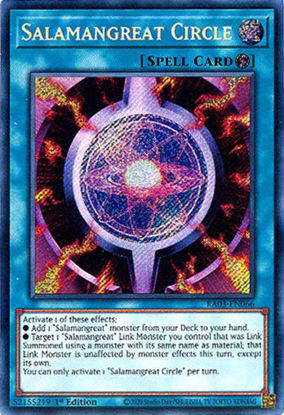 Salamangreat Circle - RA03-EN066 - Secret Rare 1st Edition