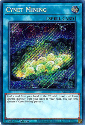 Cynet Mining - RA03-EN067 - Secret Rare 1st Edition