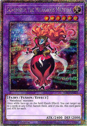 Schuberta the Melodious Maestra - RA03-EN034 - Platinum Secret Rare 1st Edition