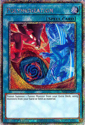 Polymerization (Alt Art) - RA03-EN051 - Platinum Secret Rare 1st Edition