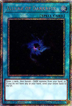 Allure of Darkness - RA03-EN055 - Platinum Secret Rare 1st Edition