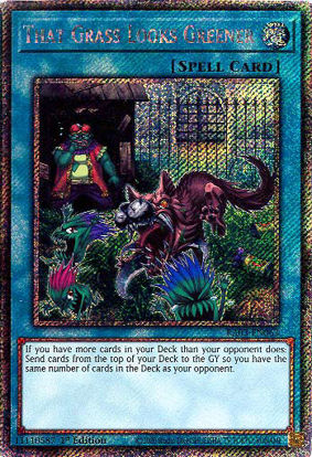 That Grass Looks Greener - RA03-EN063 - Platinum Secret Rare 1st Edition