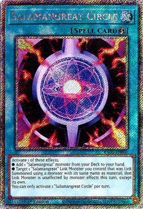 Salamangreat Circle - RA03-EN066 - Platinum Secret Rare 1st Edition