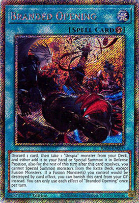 Branded Opening - RA03-EN070 - Platinum Secret Rare 1st Edition