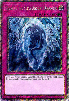 Grave of the Super Ancient Organism - RA03-EN077 - Platinum Secret Rare 1st Edition