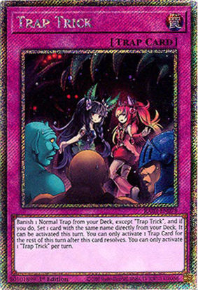 Trap Trick - RA03-EN078 - Platinum Secret Rare 1st Edition