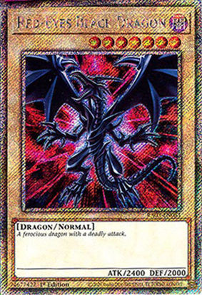 Red-Eyes Black Dragon - RA03-EN081 - Platinum Secret Rare 1st Edition