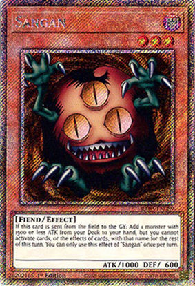 Sangan - RA03-EN089 - Platinum Secret Rare 1st Edition