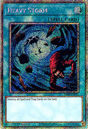 Heavy Storm - RA03-EN092 - Platinum Secret Rare 1st Edition