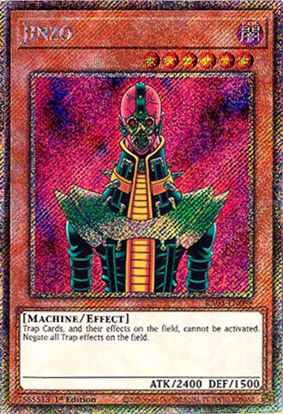 Jinzo - RA03-EN099 - Platinum Secret Rare 1st Edition