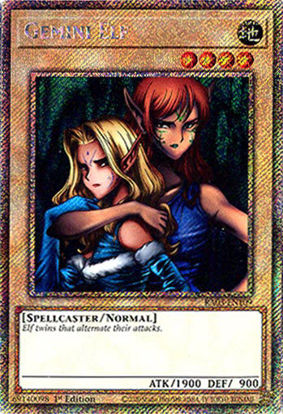 Gemini Elf - RA03-EN109 - Platinum Secret Rare 1st Edition