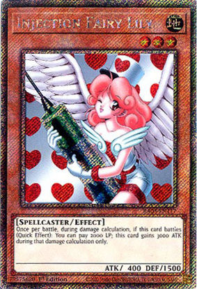 Injection Fairy Lily - RA03-EN117 - Platinum Secret Rare 1st Edition