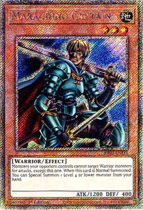 Marauding Captain - RA03-EN118 - Platinum Secret Rare 1st Edition