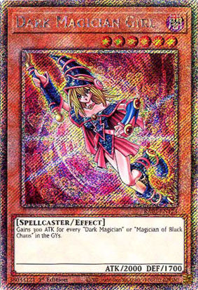 Dark Magician Girl V2 - RA03-EN123 - Platinum Secret Rare 1st Edition