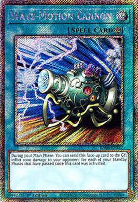 Wave-Motion Cannon - RA03-EN127 - Platinum Secret Rare 1st Edition