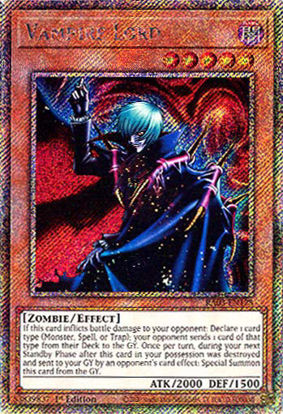 Vampire Lord - RA03-EN128 - Platinum Secret Rare 1st Edition