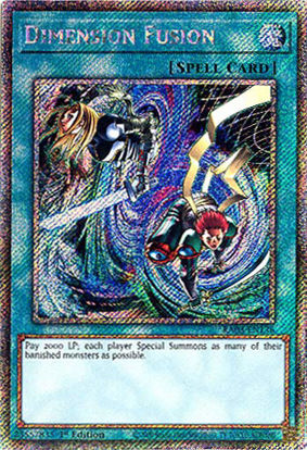 Dimension Fusion - RA03-EN136 - Platinum Secret Rare 1st Edition