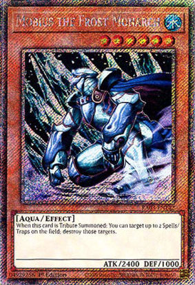 Mobius the Frost Monarch - RA03-EN142 - Platinum Secret Rare 1st Edition