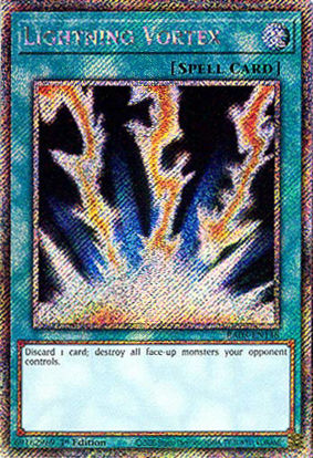 Lightning Vortex - RA03-EN148 - Platinum Secret Rare 1st Edition