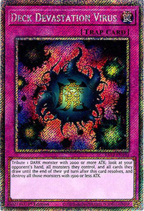 Deck Devastation Virus - RA03-EN150 - Platinum Secret Rare 1st Edition