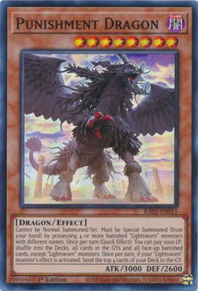 Punishment Dragon - RA03-EN015 - Quarter Century Secret Rare 1st Edition