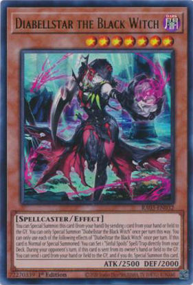 Diabellstar the Black Witch - RA03-EN032 - Collector's Rare 1st Edition