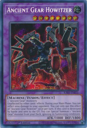 Ancient Gear Howitzer - RA03-EN035 - Quarter Century Secret Rare 1st Edition