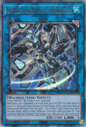 Sky Striker Ace - Shizuku - RA03-EN043 - Quarter Century Secret Rare 1st Edition