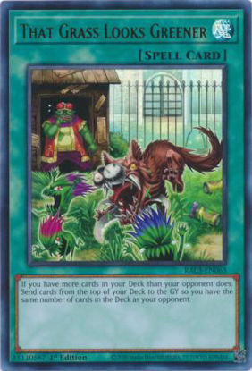 That Grass Looks Greener - RA03-EN063 - Quarter Century Secret Rare 1st Edition