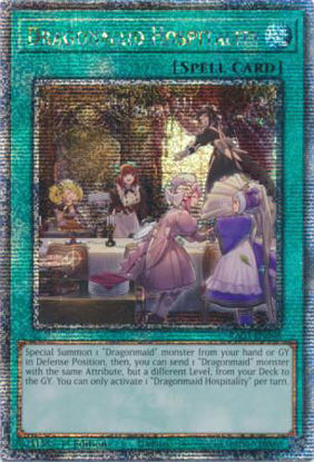 Dragonmaid Hospitality - RA03-EN068 - Collector's Rare 1st Edition