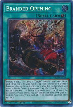 Branded Opening - RA03-EN070 - Quarter Century Secret Rare 1st Edition