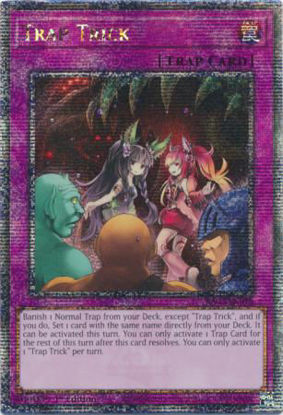 Trap Trick - RA03-EN078 - Quarter Century Secret Rare 1st Edition