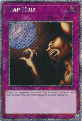 Trap Hole - RA03-EN085 - Quarter Century Secret Rare 1st Edition