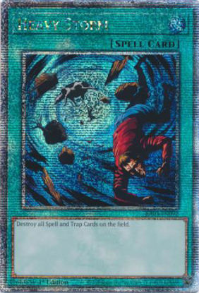 Heavy Storm - RA03-EN092 - Quarter Century Secret Rare 1st Edition