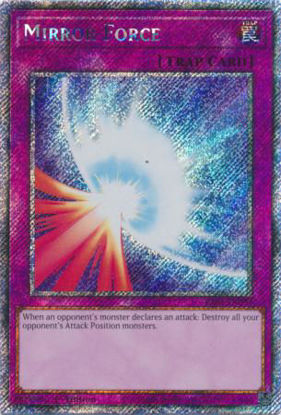 Mirror Force - RA03-EN093 - Quarter Century Secret Rare 1st Edition