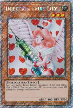 Injection Fairy Lily - RA03-EN117 - Quarter Century Secret Rare 1st Edition