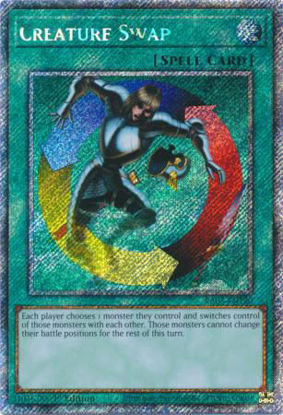 Creature Swap - RA03-EN120 - Quarter Century Secret Rare 1st Edition