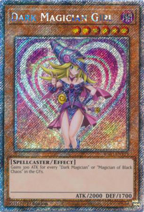 Dark Magician Girl V4 - RA03-EN123 - Quarter Century Secret Rare 1st Edition