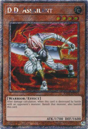 D.D. Assailant - RA03-EN141 - Quarter Century Secret Rare 1st Edition