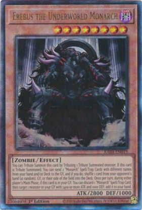 Erebus the Underworld Monarch - RA04-EN019-UTR - (V.7 - Ultimate Rare) 1st Edition
