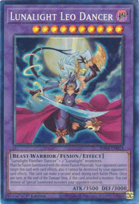Lunalight Leo Dancer - RA04-EN053-QCR - (V.5 - Quarter Century Secret Rare) 1st Edition