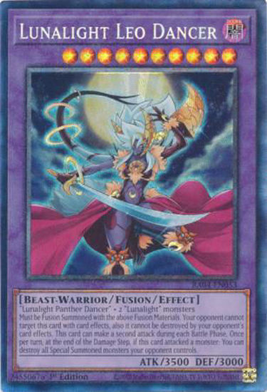 Lunalight Leo Dancer - RA04-EN053-QCR - (V.5 - Quarter Century Secret Rare) 1st Edition