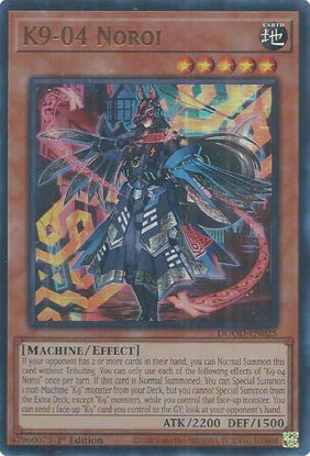 K9-04 Noroi - DOOD-EN025 - Starlight Rare 1st Edition