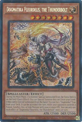 Dogmatika Fleurdelis, the Thunderbolt - DOOD-EN026 - Secret Rare 1st Edition