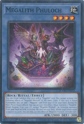 Megalith Phuloch - DOOD-EN033 - Common 1st Edition