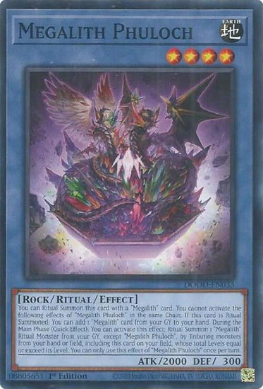 Megalith Phuloch - DOOD-EN033 - Common 1st Edition