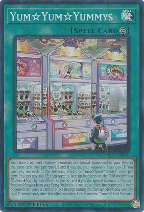 YumYumYummys - DOOD-EN067 - Super Rare 1st Edition